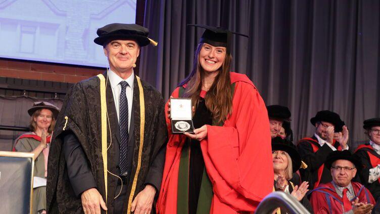 Swimmer honoured for improving athlete welfare