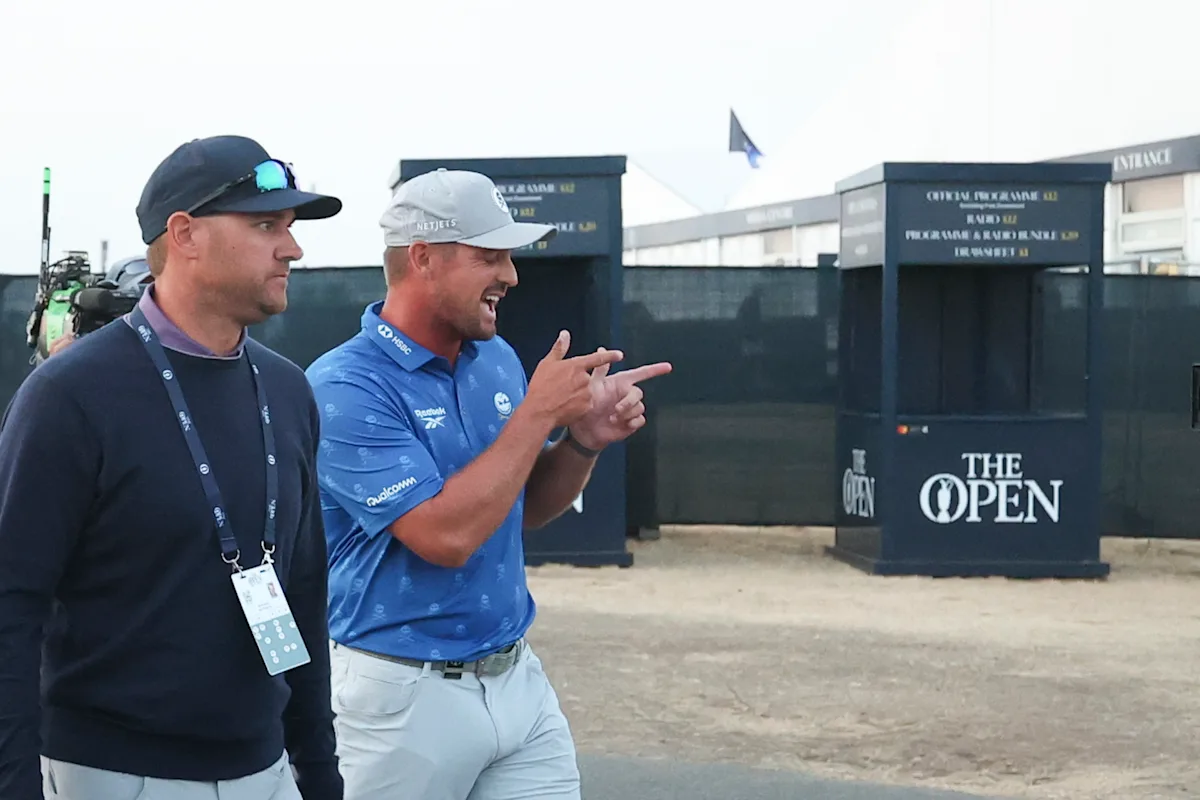 The Open Championship: Bryson DeChambeau is golf's main character ... again