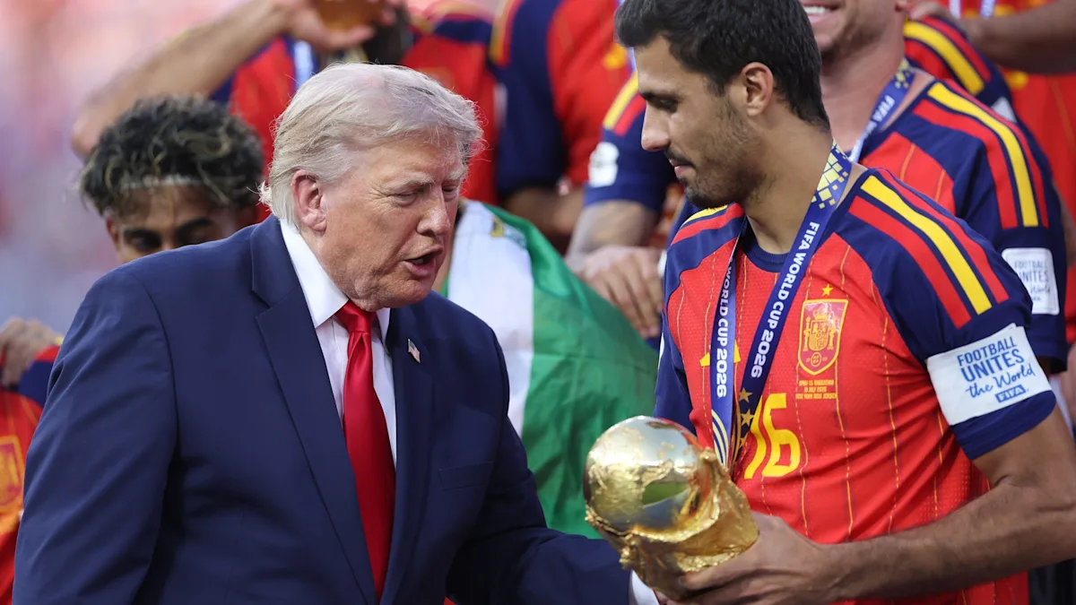 Trump, Bieber and Shakira - a World Cup final like never before