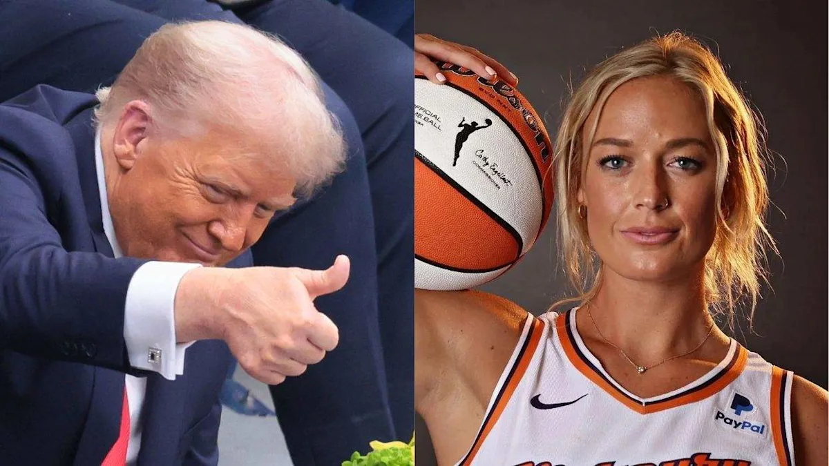Trump stans Sophie Cunningham for trans athletes comment, and he's not alone