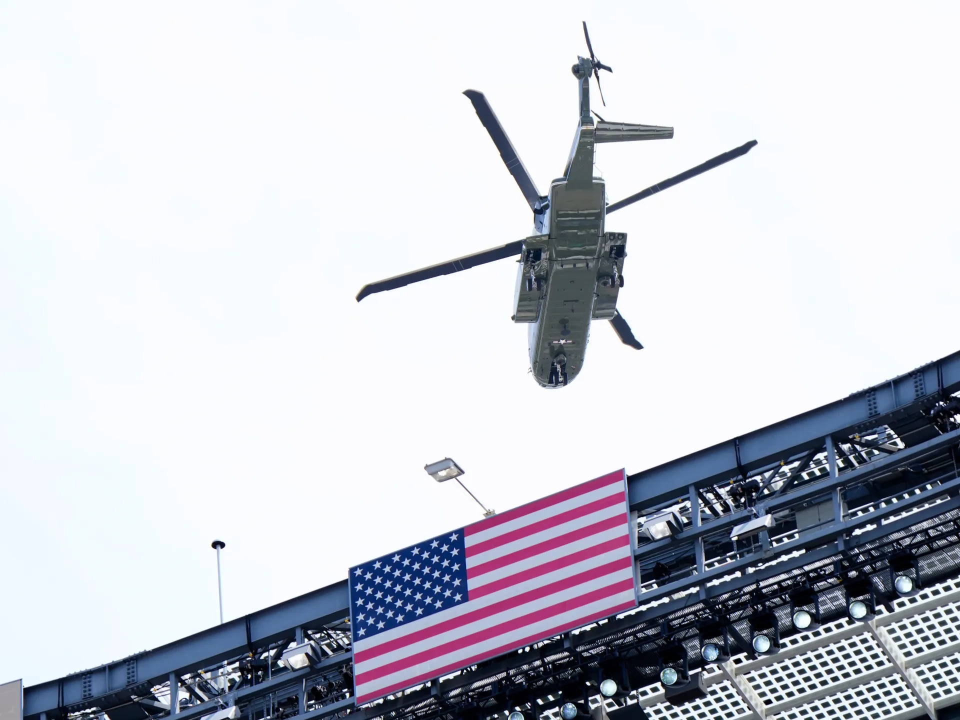 Trump visit causes logistical delays at World Cup final