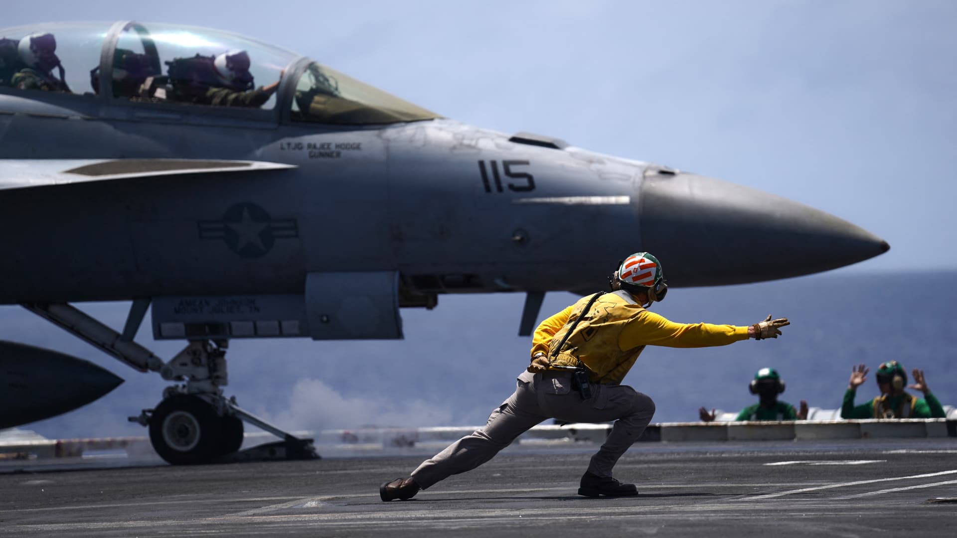 U.S. says it targeted Iranian forces after attacks that killed two American service members