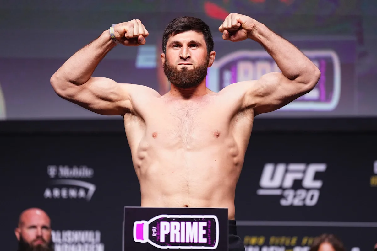 UFC Abu Dhabi weigh-in video: Ankalaev vs. Guskov