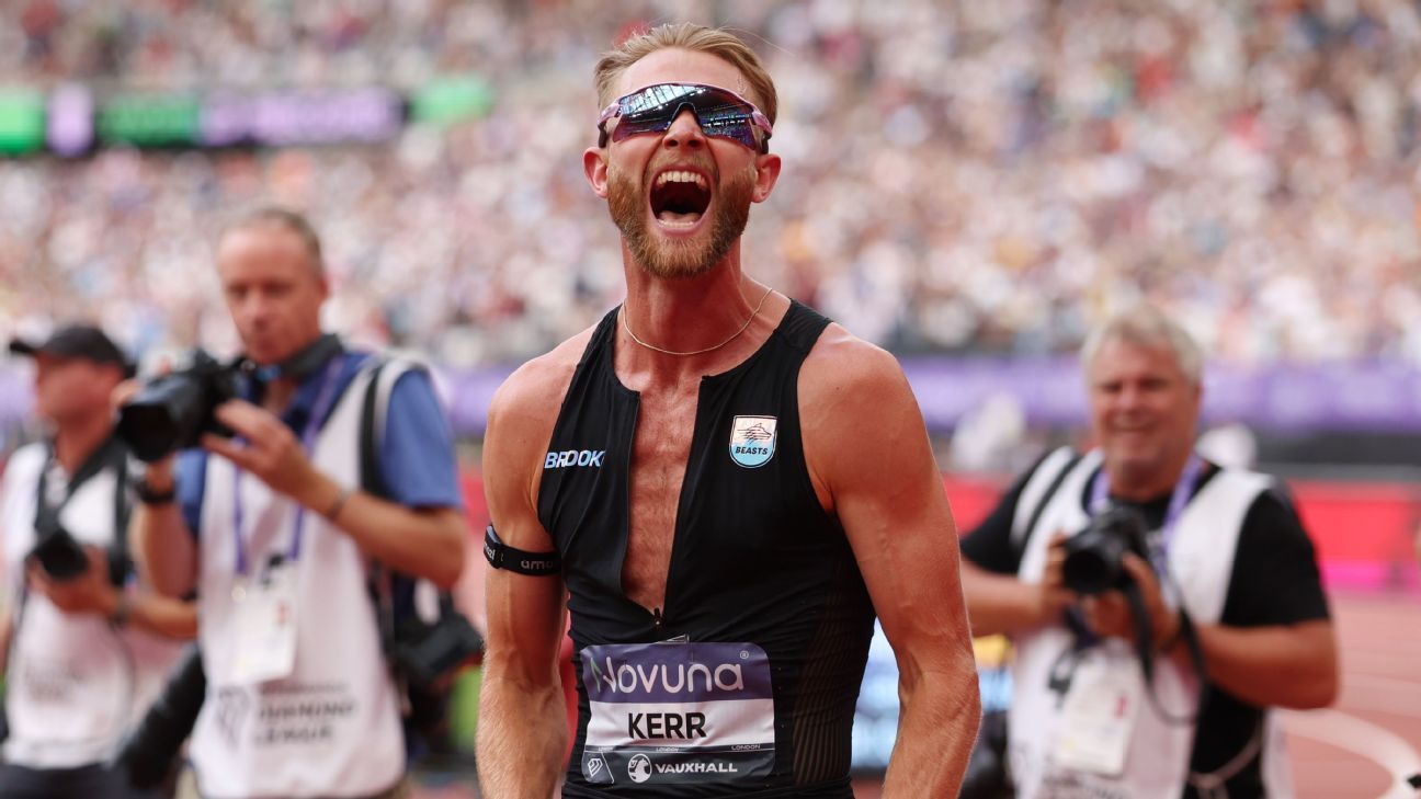 UK's Kerr smashes 27-year-old men's mile record