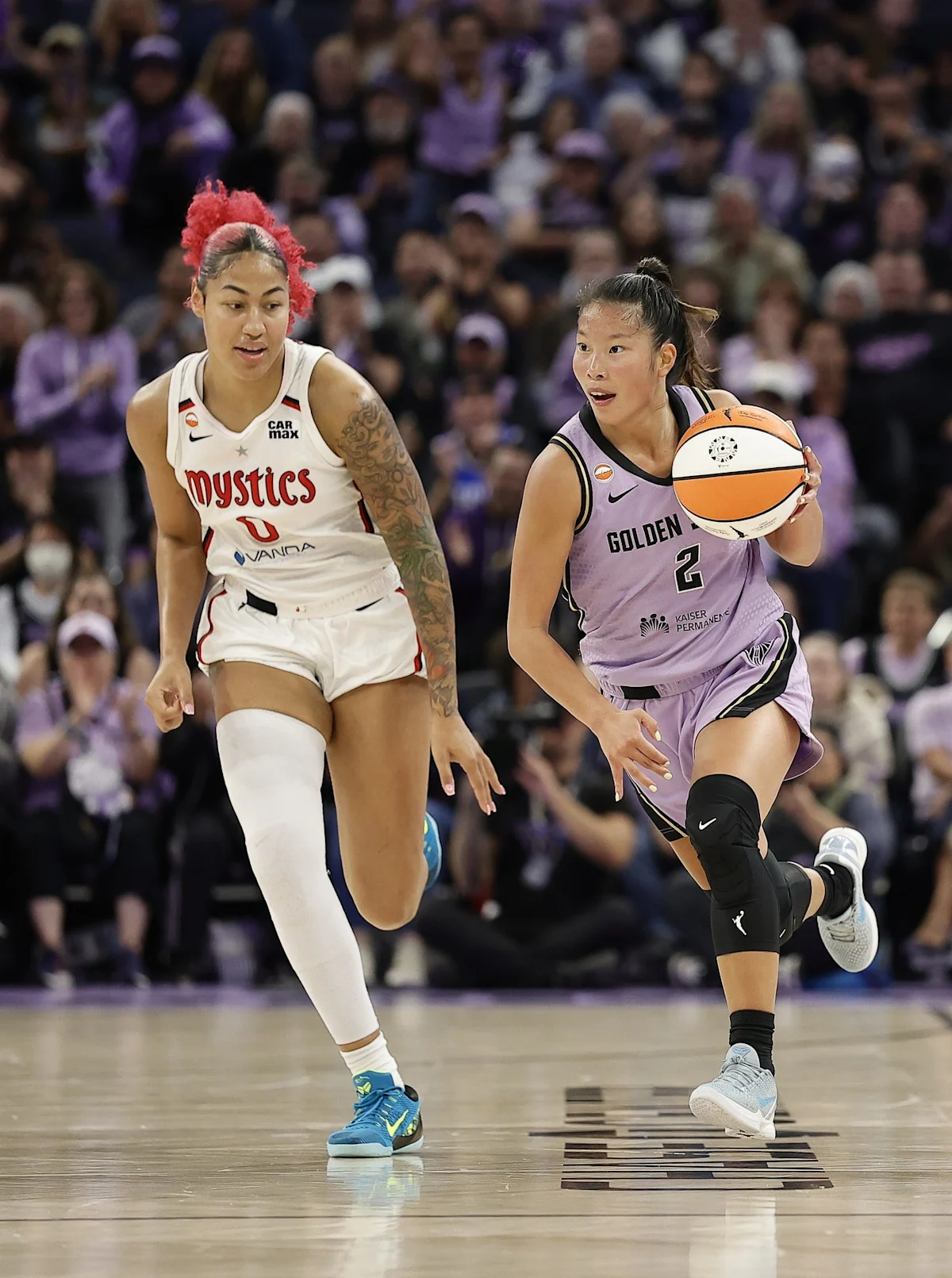 Valkyries' Kaitlyn Chen scores career-high 20 points off bench in loss