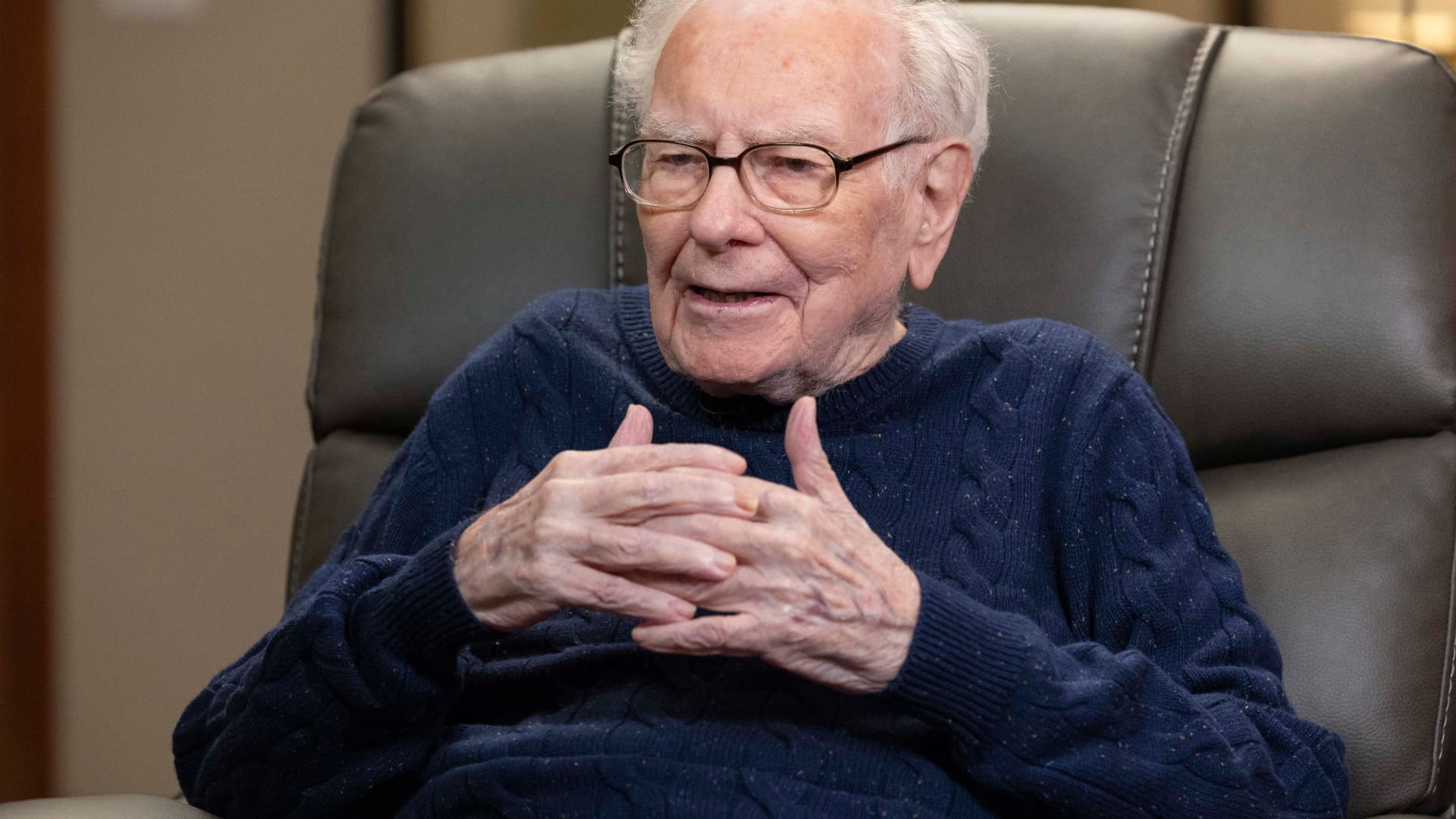 Warren Buffett tells CNBC he initiated Berkshire Hathaway's investment in Alphabet