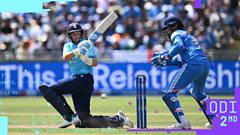 Watch England v India: Second ODI highlights