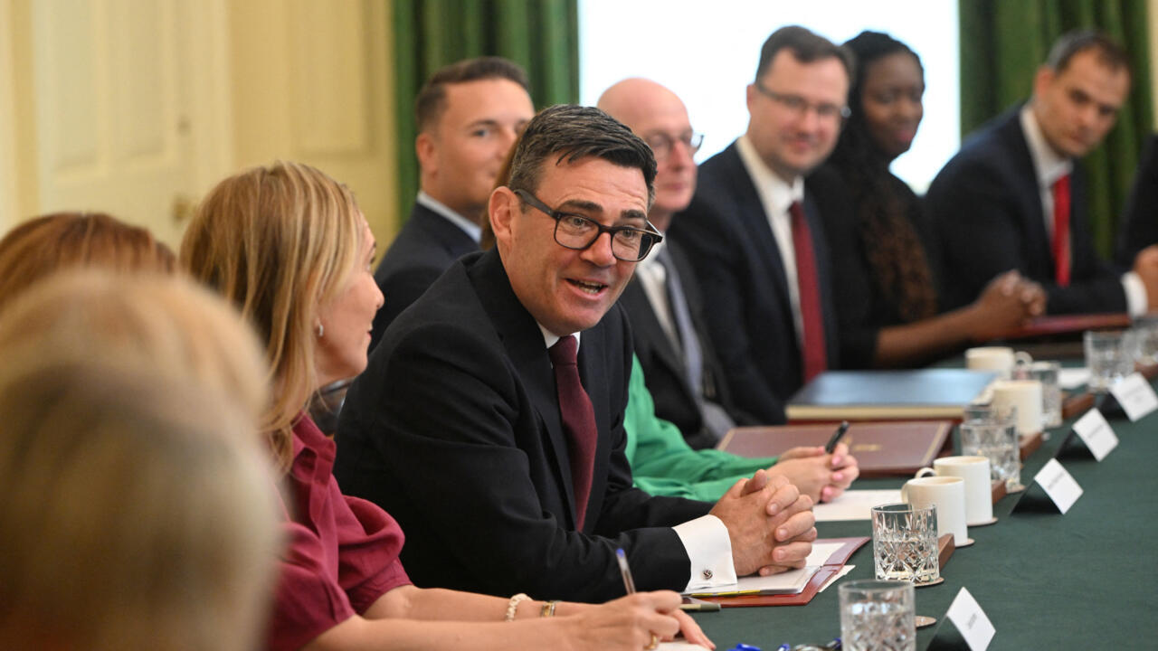 'We've got to be prepared to reprioritise': UK's PM holds first cabinet meeting