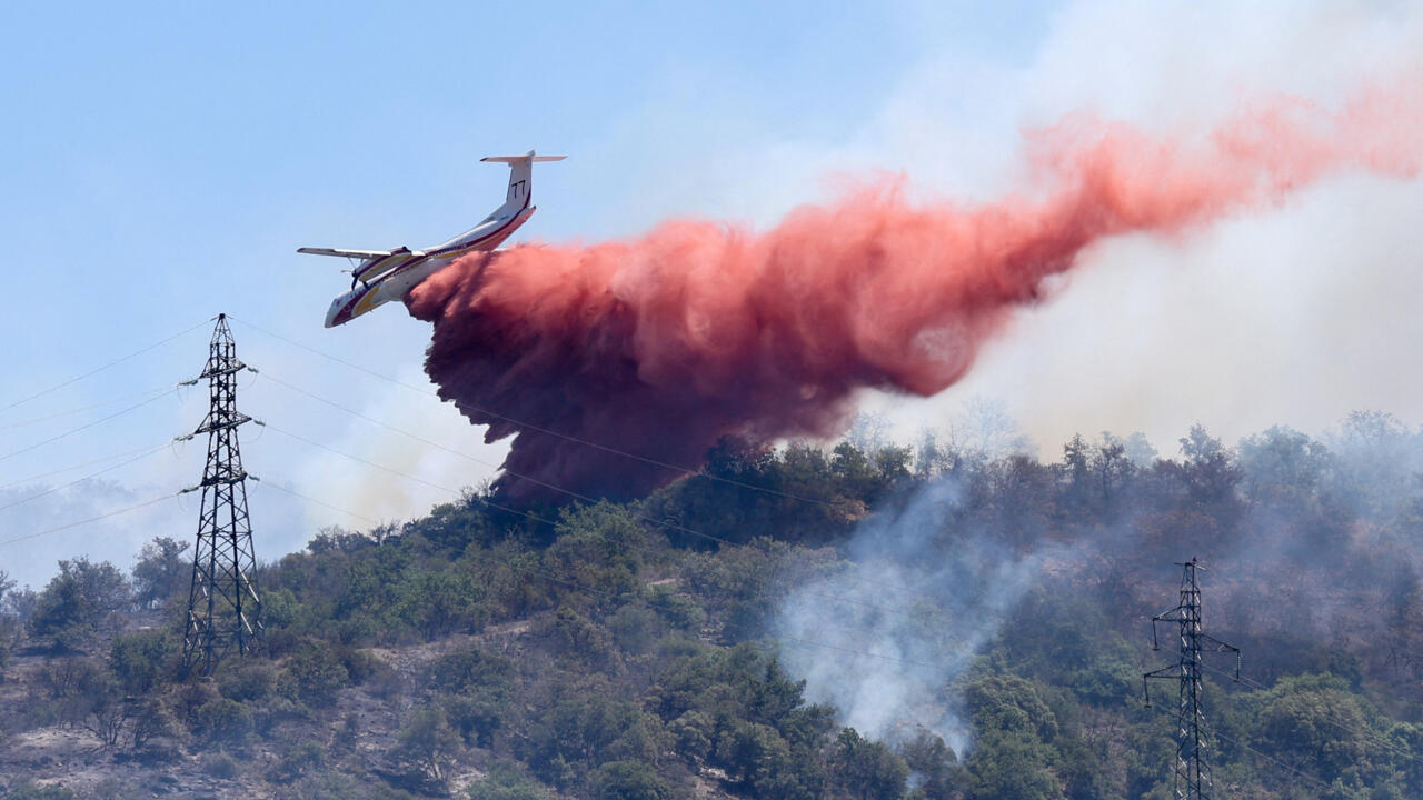 What to know about the red fire retardant being used against wildfires
