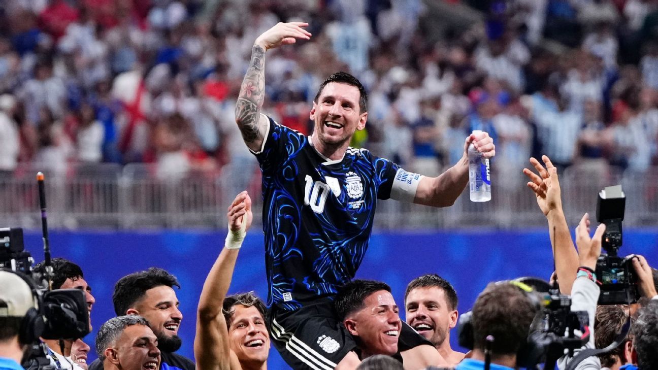 Why Messi is the best player at the World Cup -- and the best male athlete of all time