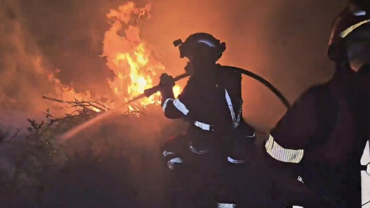 Wildfire scorches 12,000 hectares in central Spain's Guadalajara province