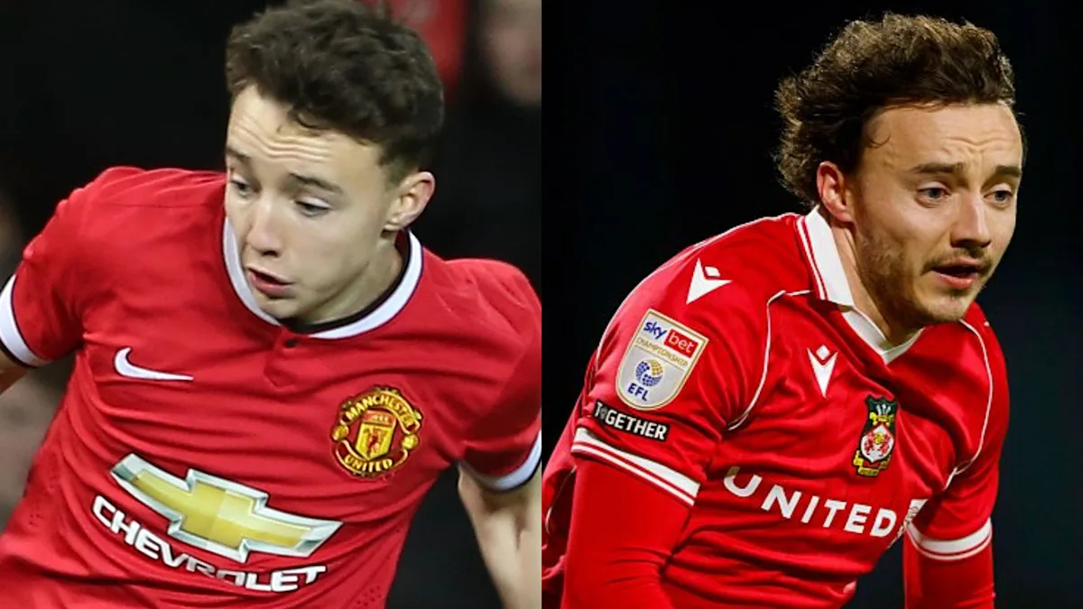 Wrexham midfielder Rathbone's gratitude to Man Utd