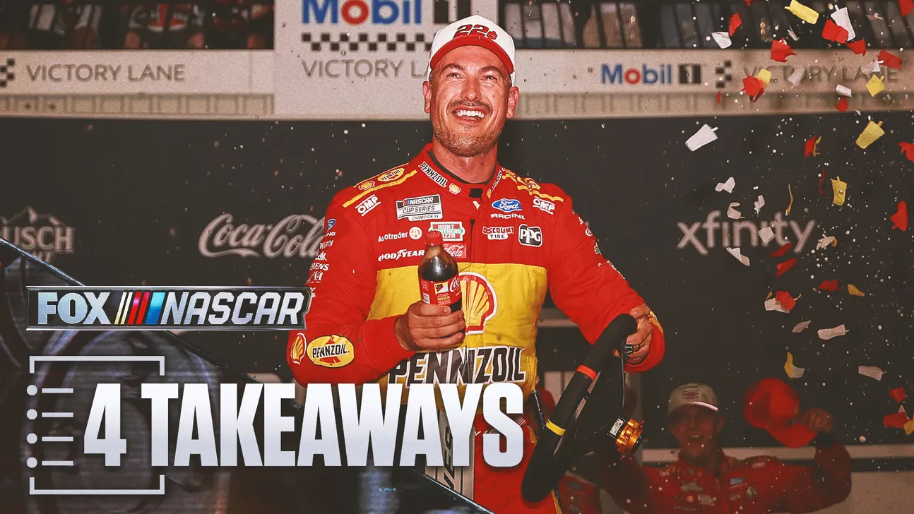 4 Takeaways From Surging Joey Logano's Victory at Richmond