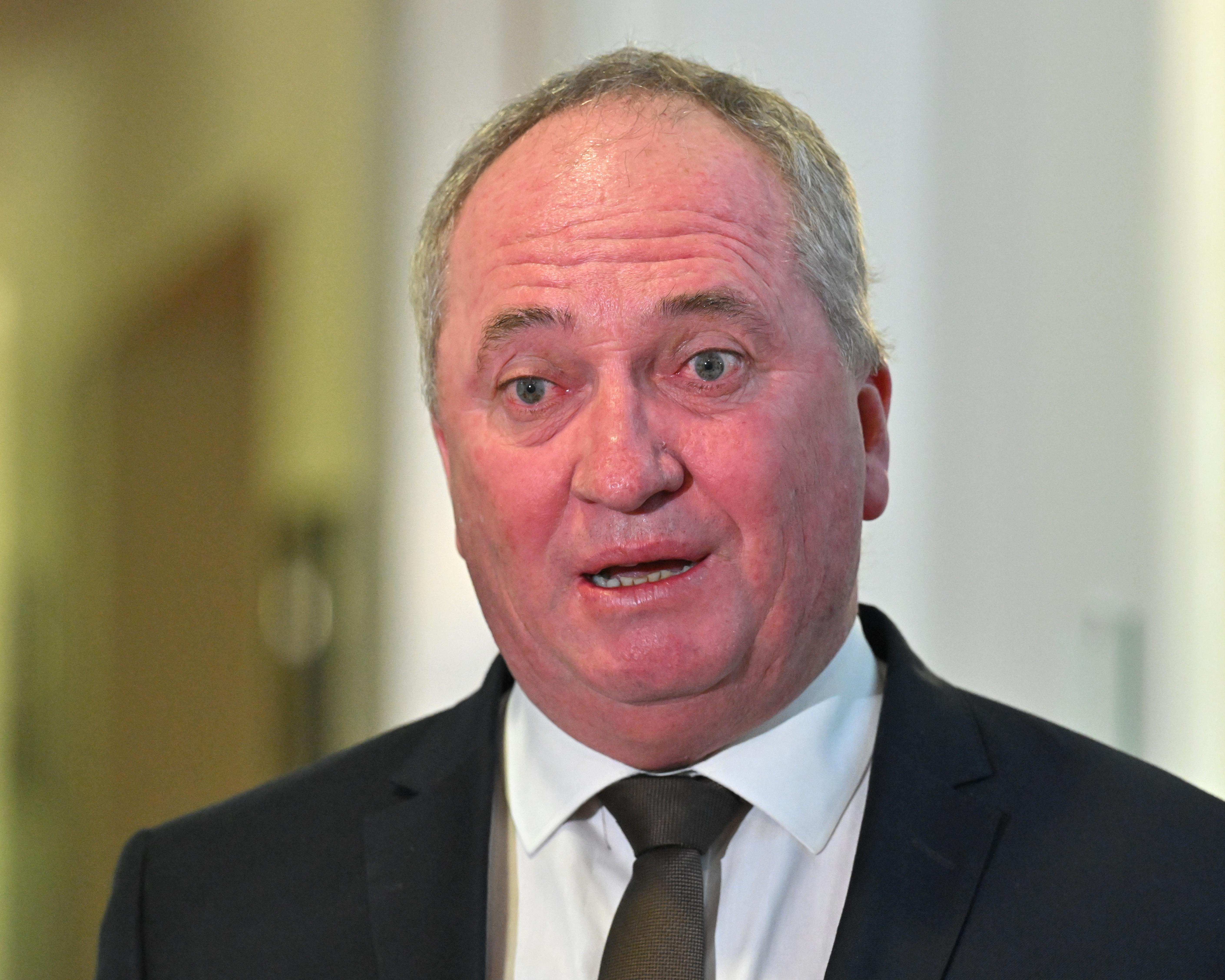 Australia news live: Barnaby Joyce dogged by Tommy Robinson questions – and by a dog – in spiky ABC interview