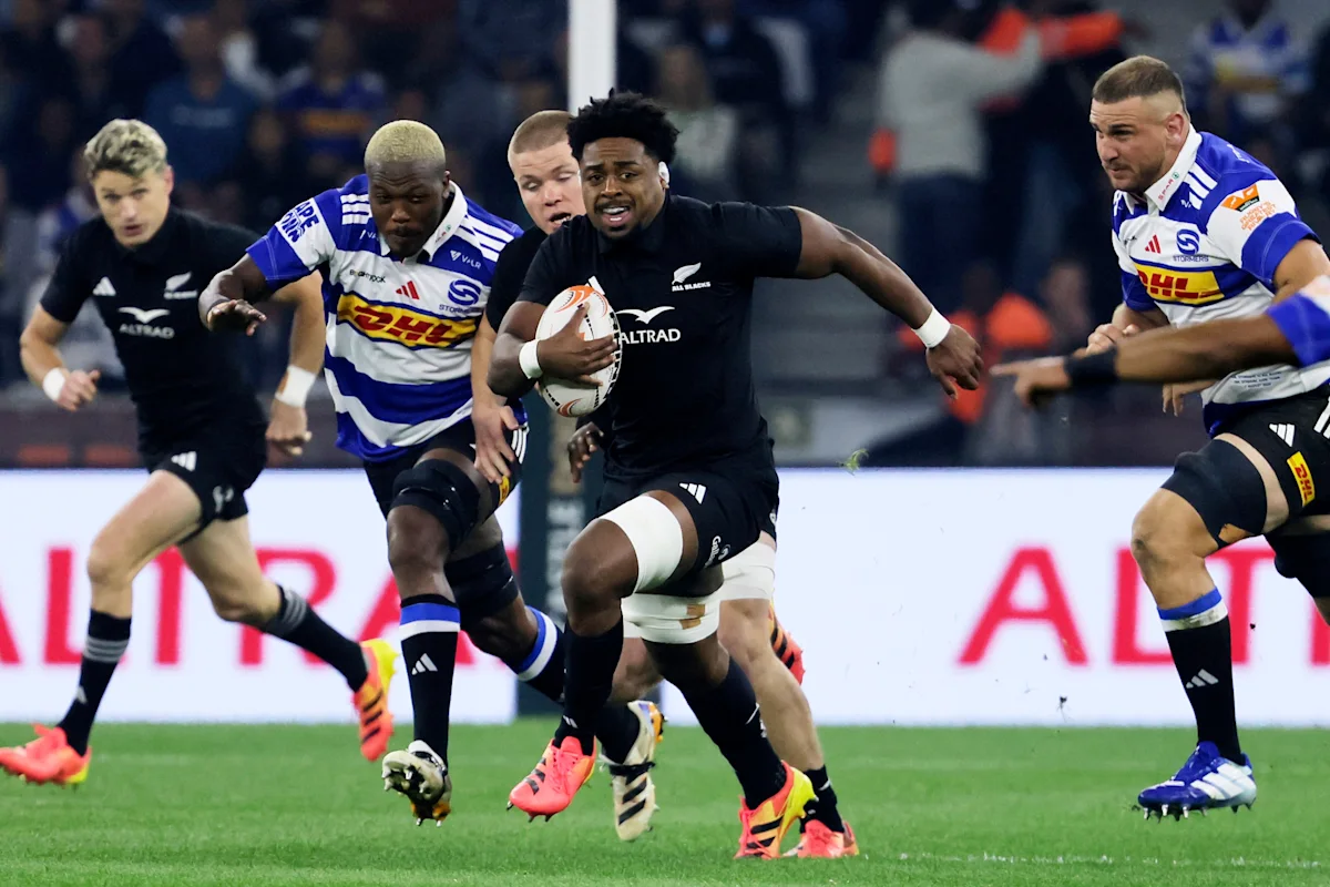 All Blacks pull away late in flattering 38-21 win over the Stormers