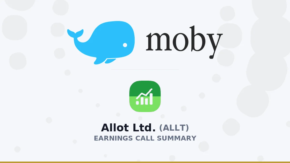 Allot Ltd. Q2 2026 Earnings Call Summary