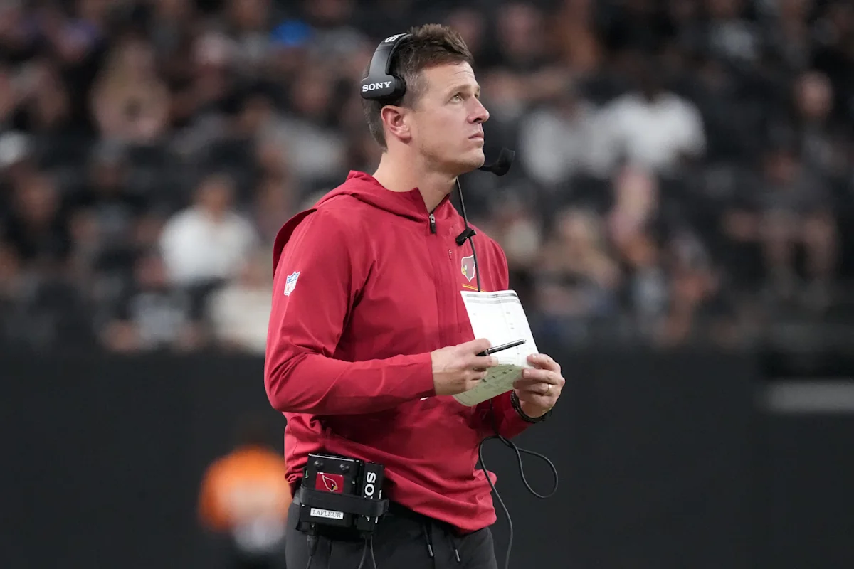 Arizona Cardinals HC Mike LaFleur near bottom of HC win projections