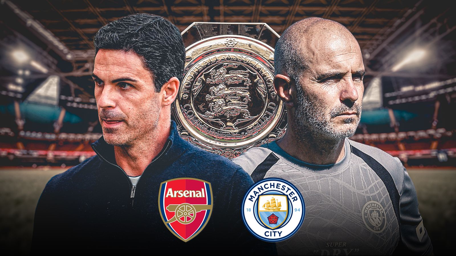 Arsenal vs Man City LIVE! Your views ahead of Community Shield...