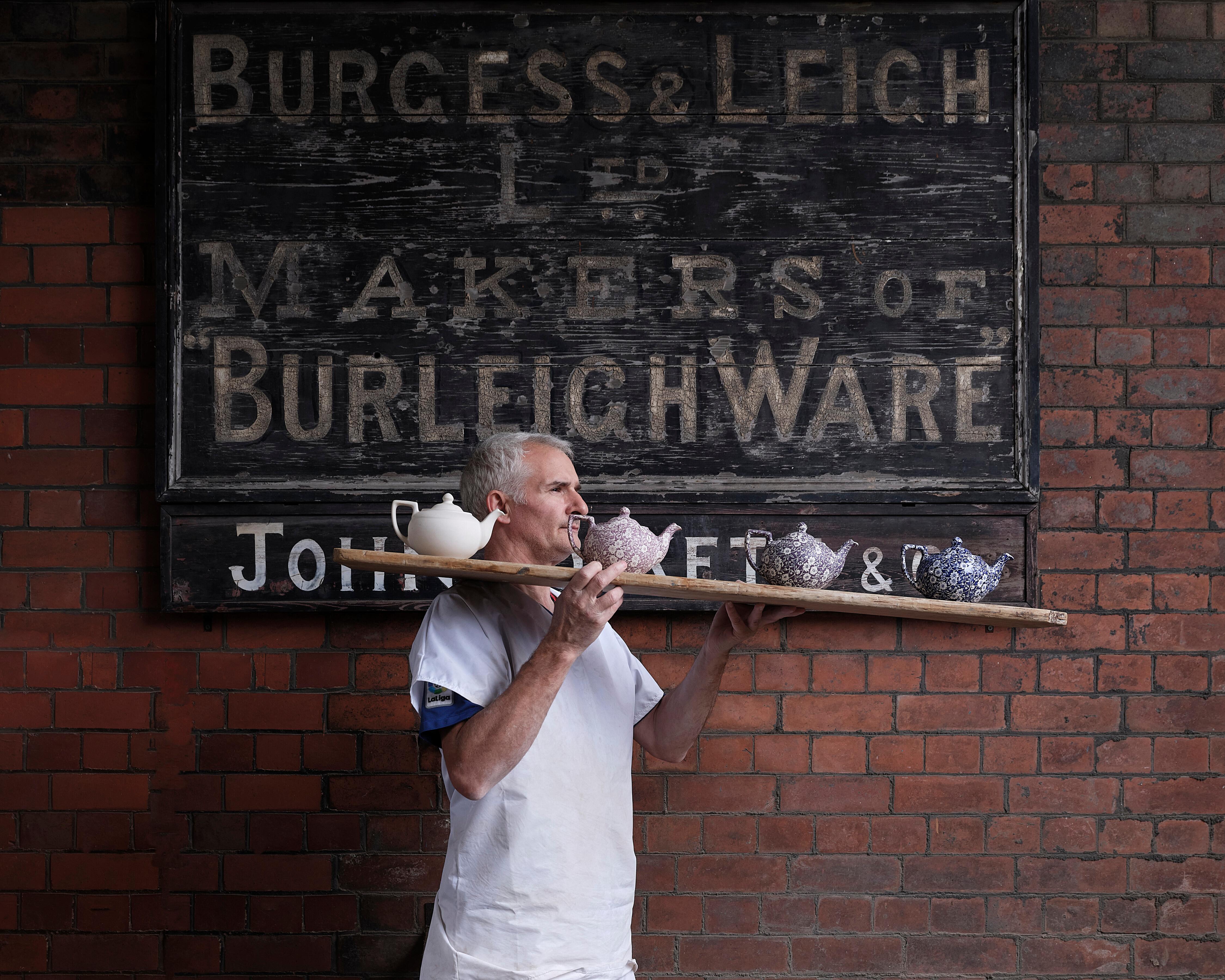 Former Burberry boss leads rescue mission for Burleigh Pottery
