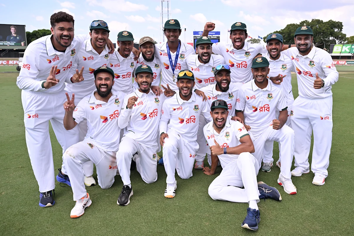 Bangladesh make history with first-ever Test cricket win in Australia