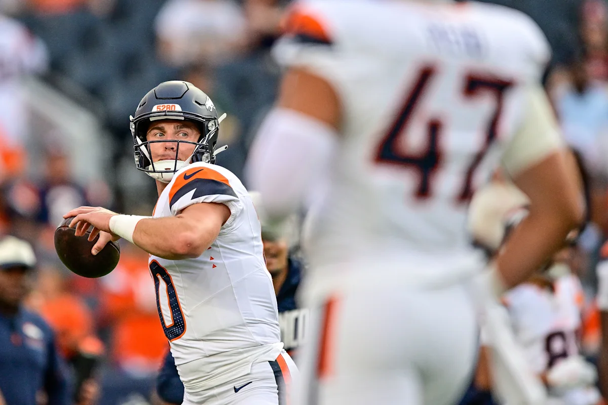 Broncos QB Bo Nix plays first game since ankle surgery and looks sharp