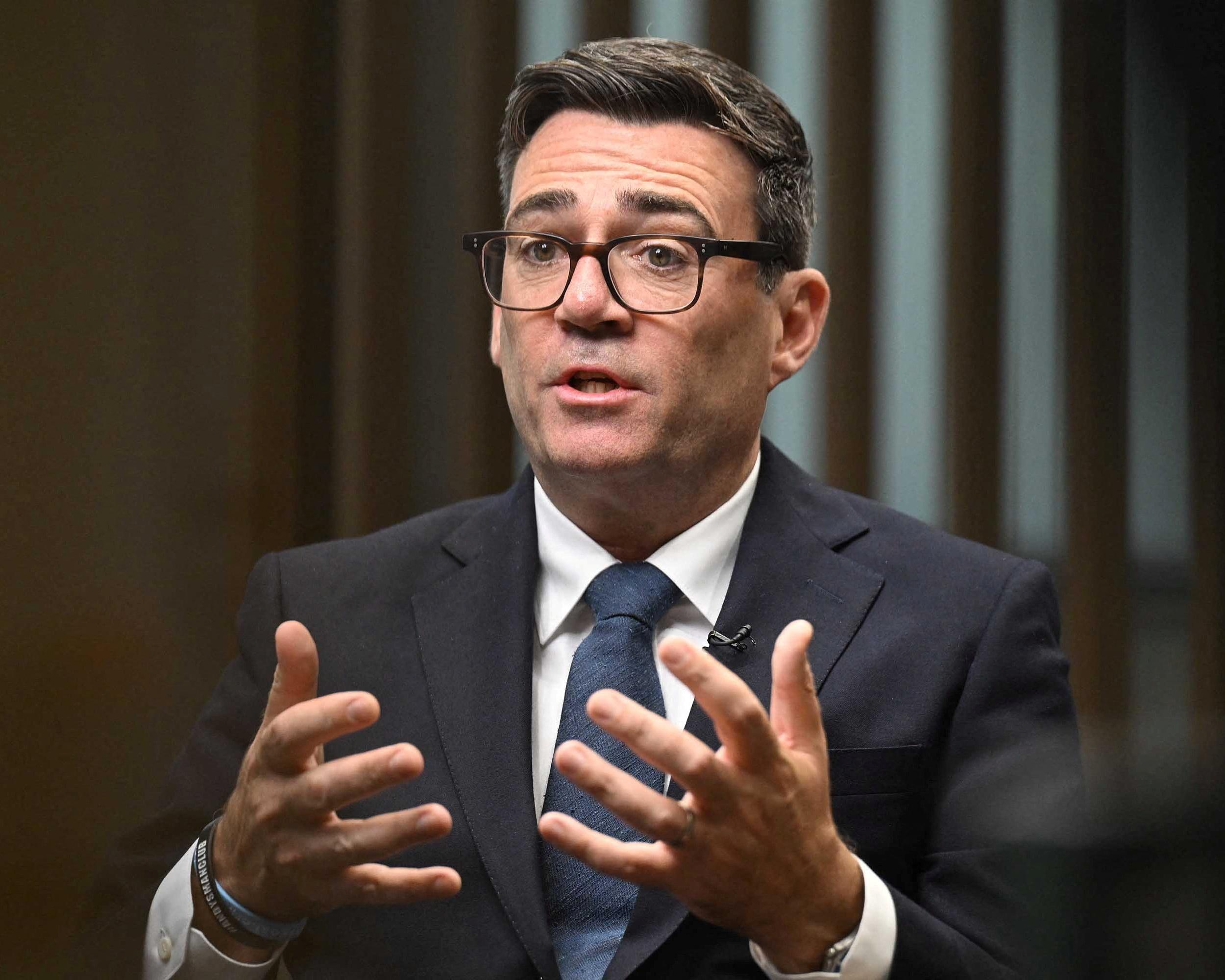Andy Burnham says he will disagree with Trump in public if necessary