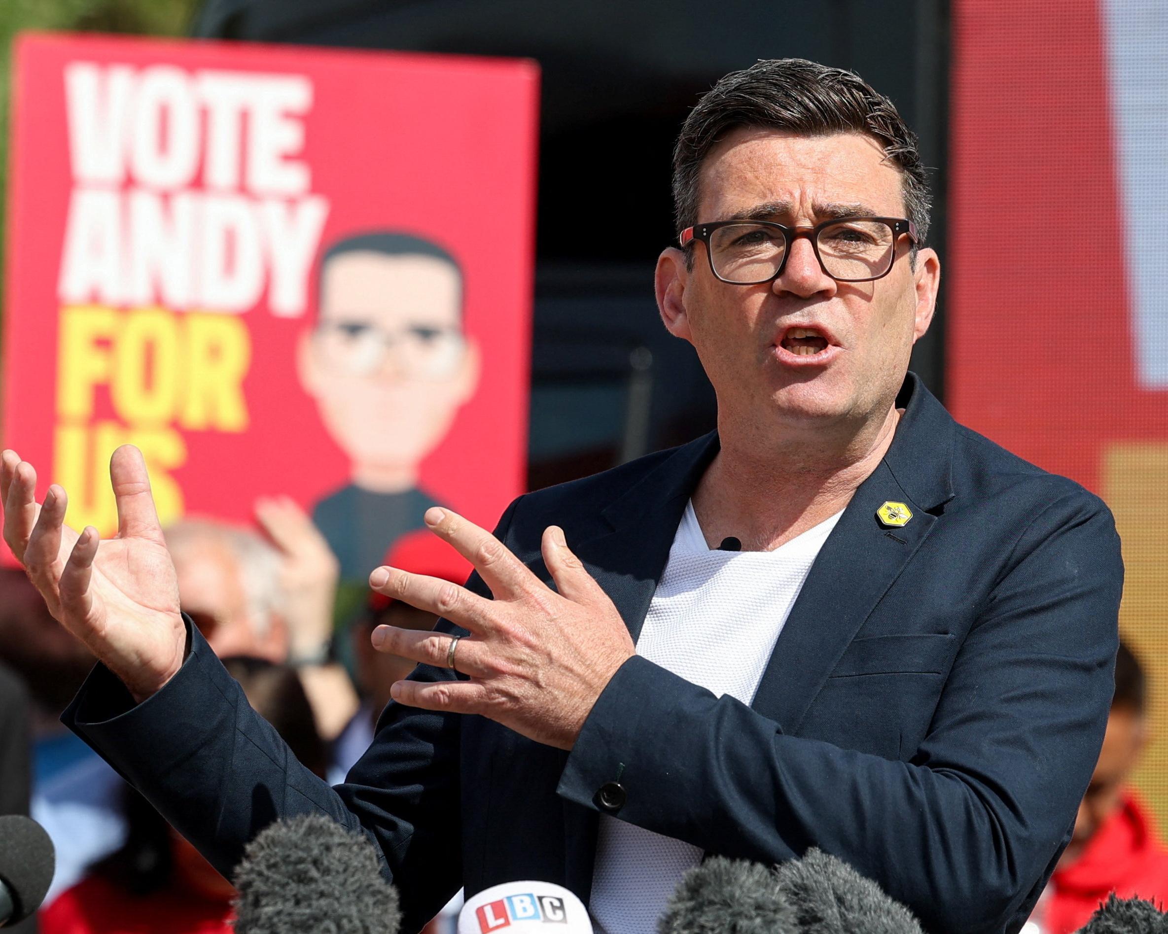 Andy Burnham seeks advice from Sue Gray on forming future Labour government