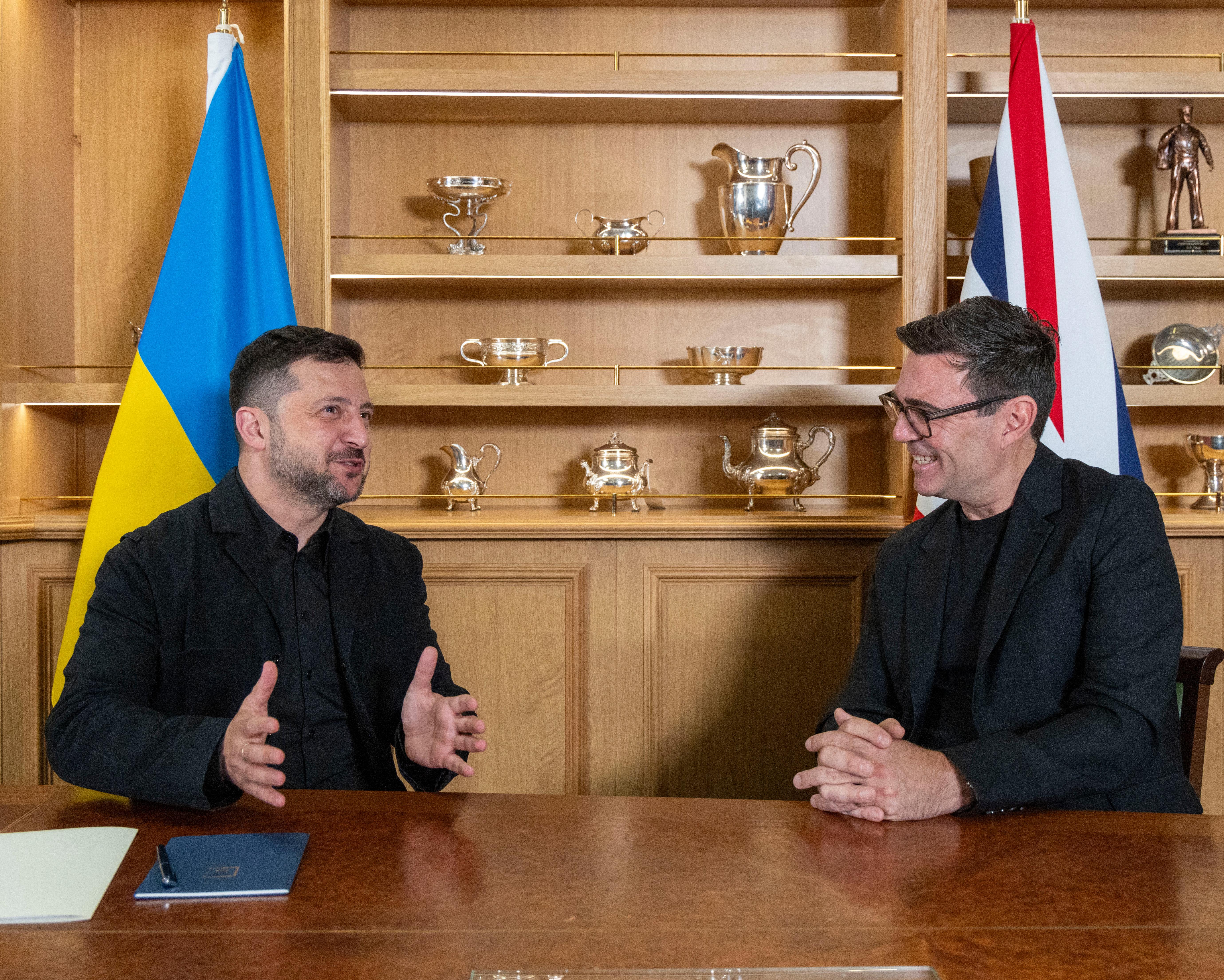 Will Andy Burnham charm Volodymyr Zelenskyy? – podcast