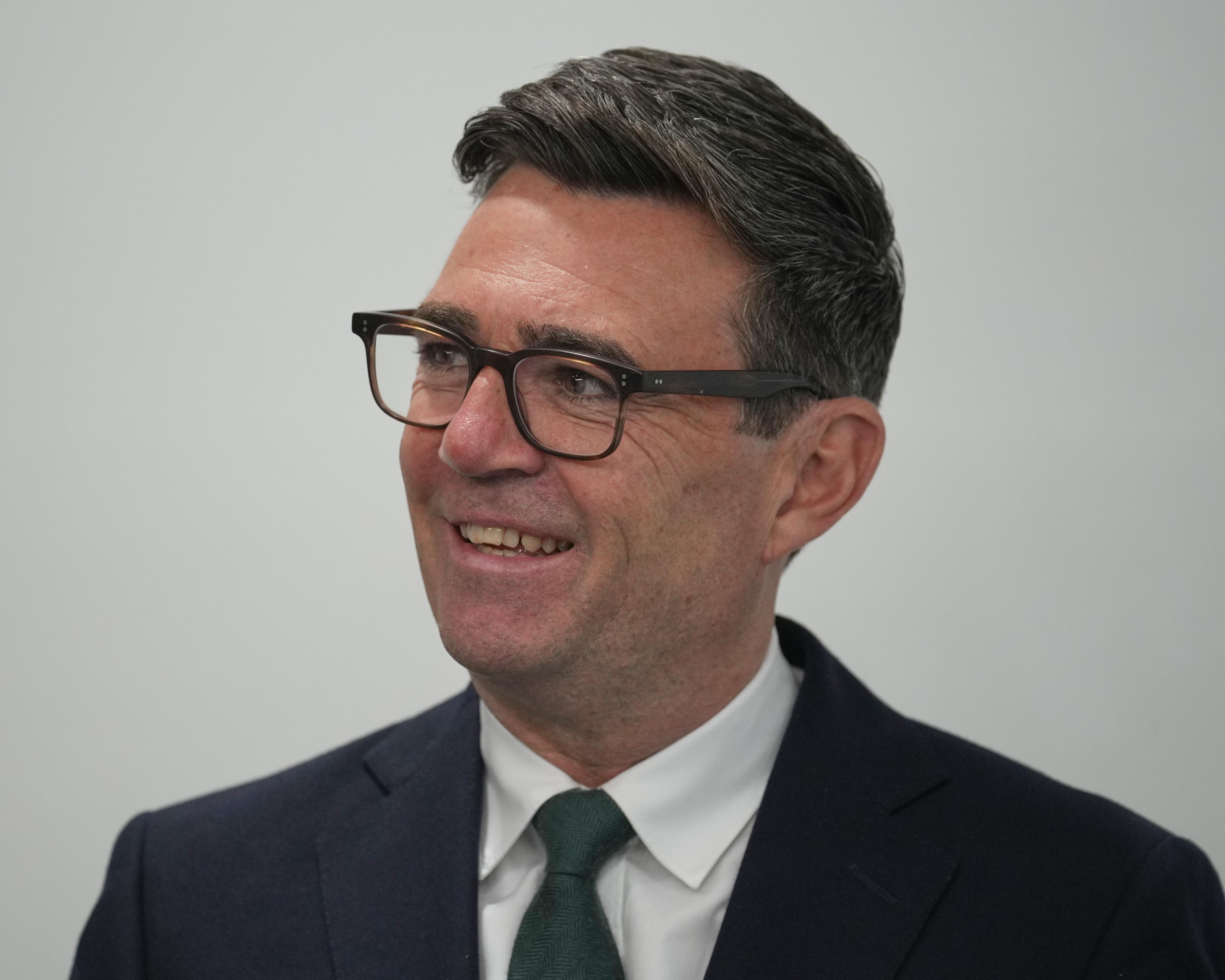 Andy Burnham to spend first working day at new No 10 North in Manchester – UK politics live