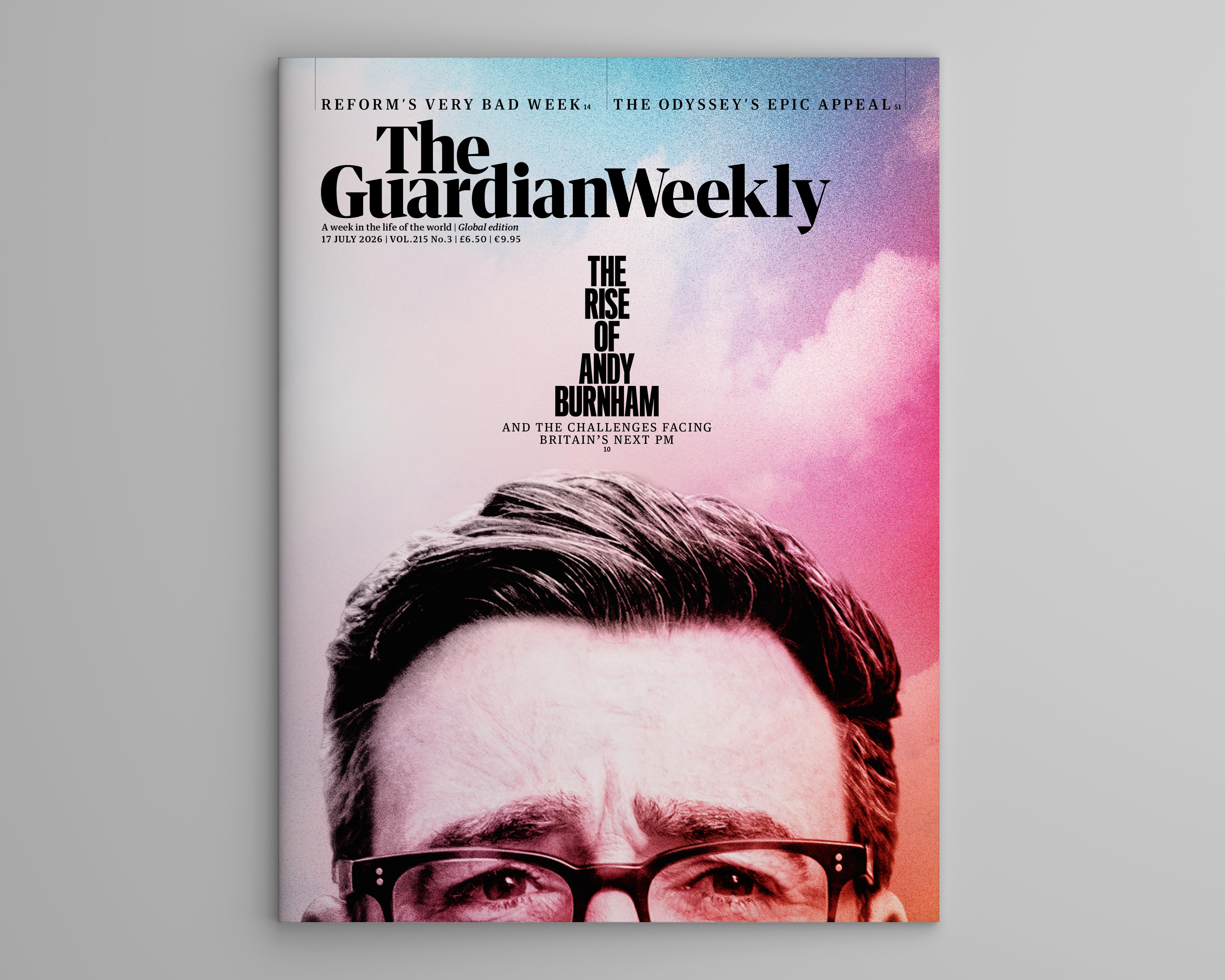 Andy Burnham’s path to No 10: inside the 17 July Guardian Weekly