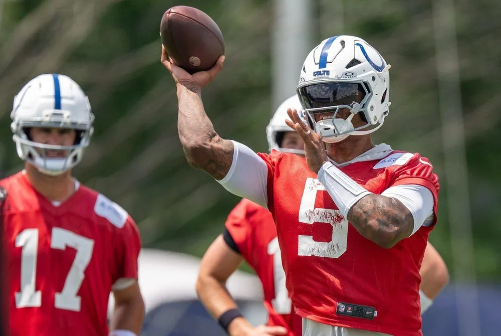 Colts coach evaluates Anthony Richardson's performance after 8 practices