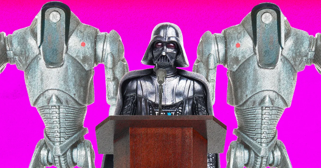 ‘Darth Vader’ Wants You to Know He Definitely Supports Flock Surveillance
