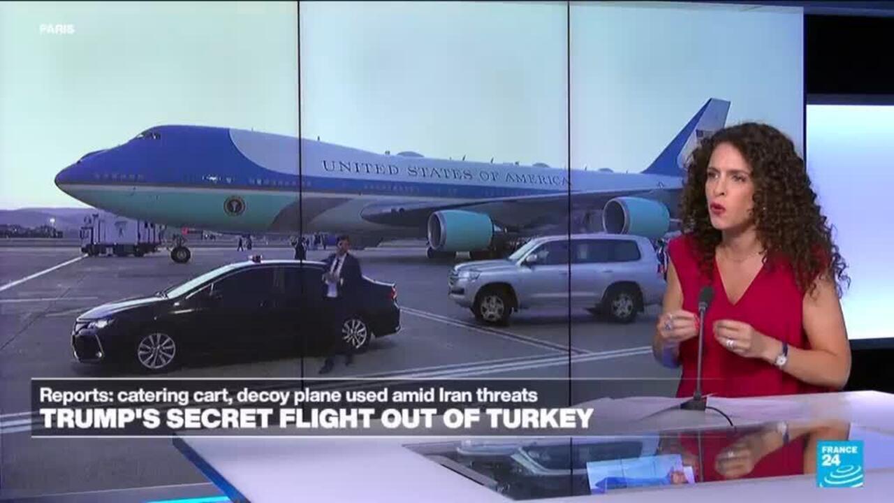Donald Trump took secret flight out of Turkey over Iran threat, the Washington Post reports