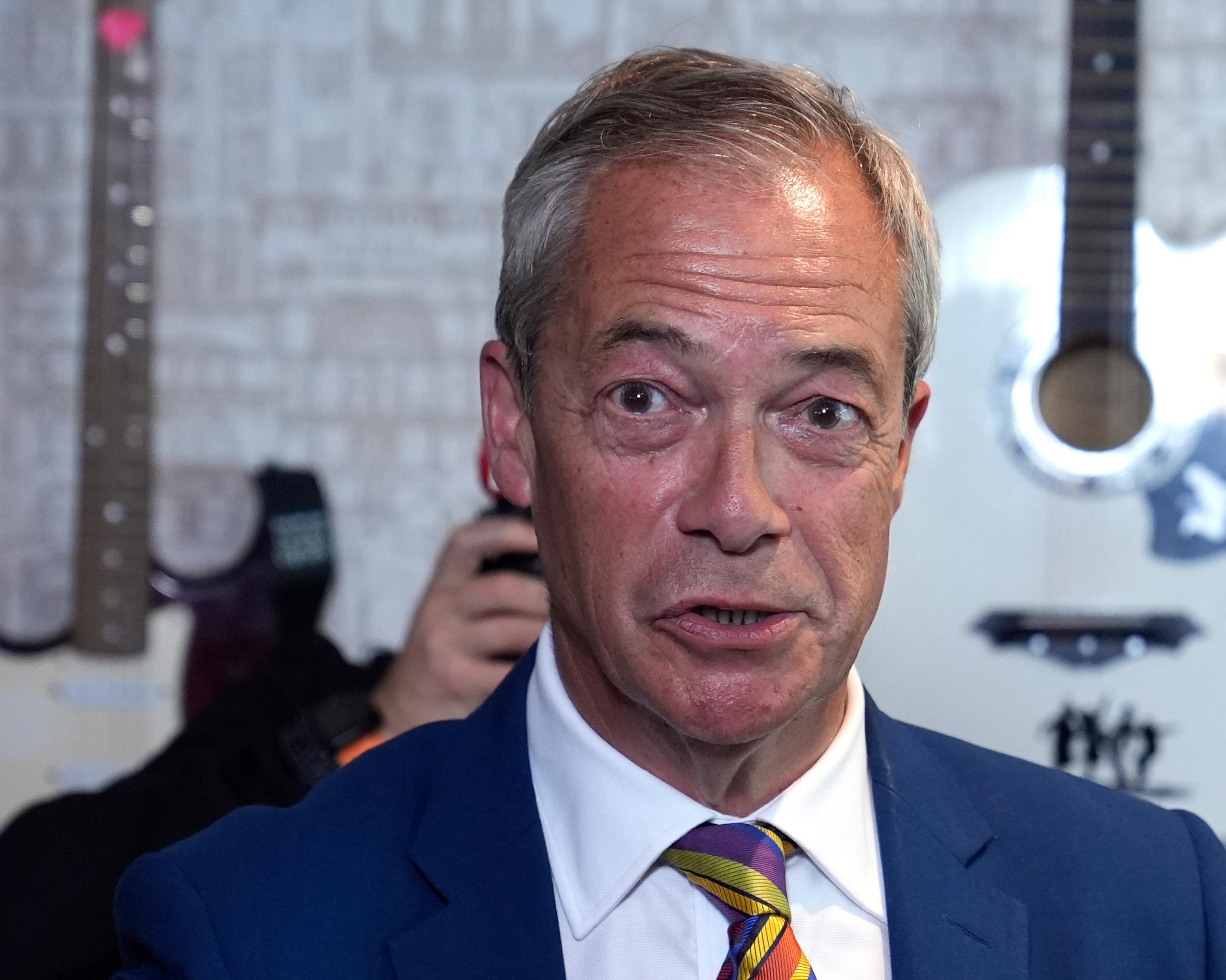 Farage trying to avoid scrutiny over £5m gift from crypto billionaire, Labour says