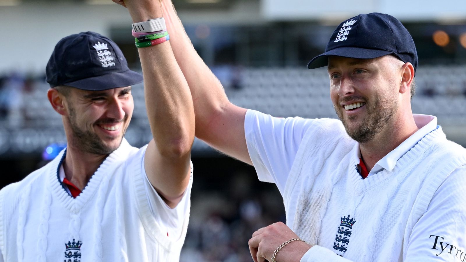 England player ratings: Tongue, Robinson share top spot and a ball