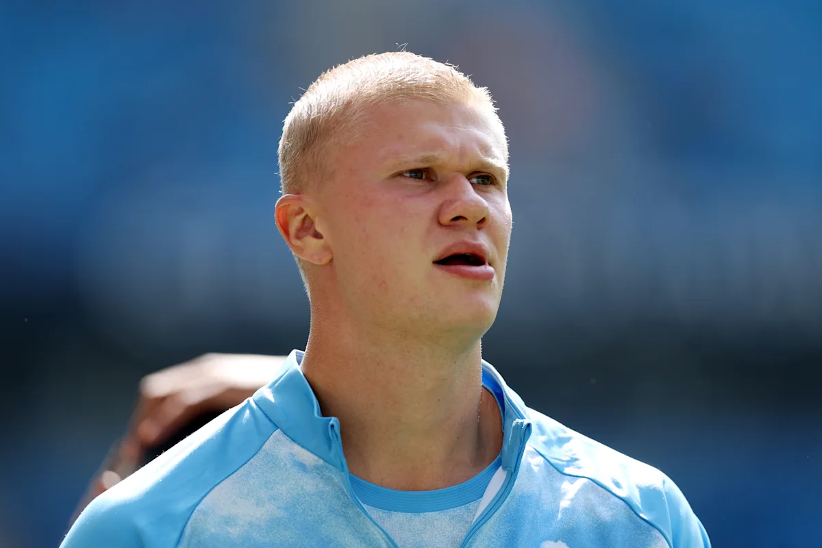 Erling Haaland debuts new look in Manchester City win, cutting iconic long hair