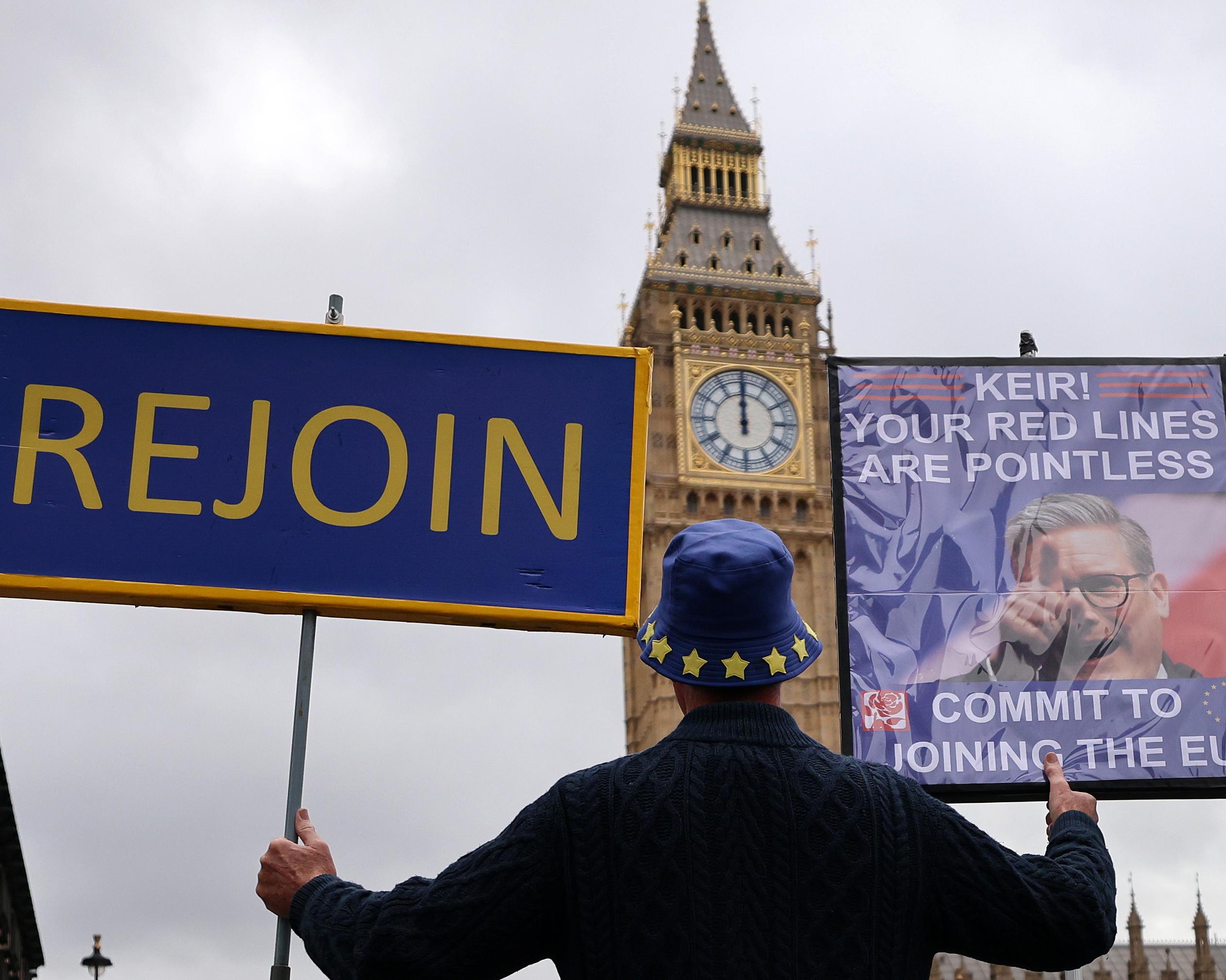 No ‘tailor-made’ deal for UK if it wants to rejoin bloc, say former EU Brexit officials