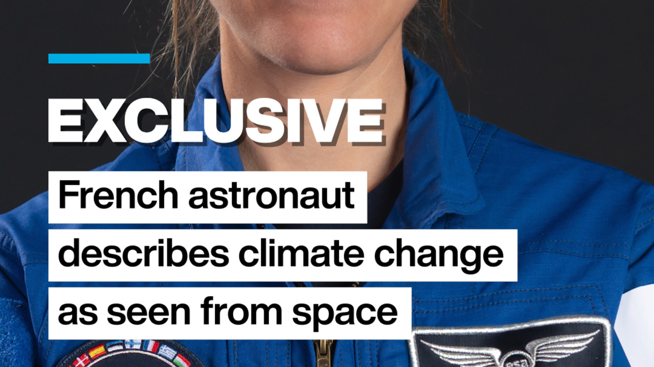 Exclusive - French astronaut describes climate change as seen from space