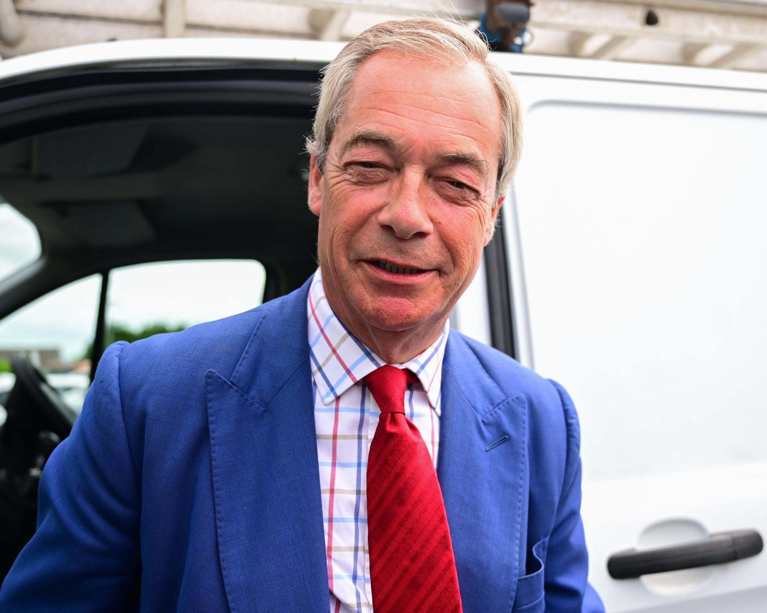 Nigel Farage says £5m gift from crypto billionaire is ‘not any of your business’
