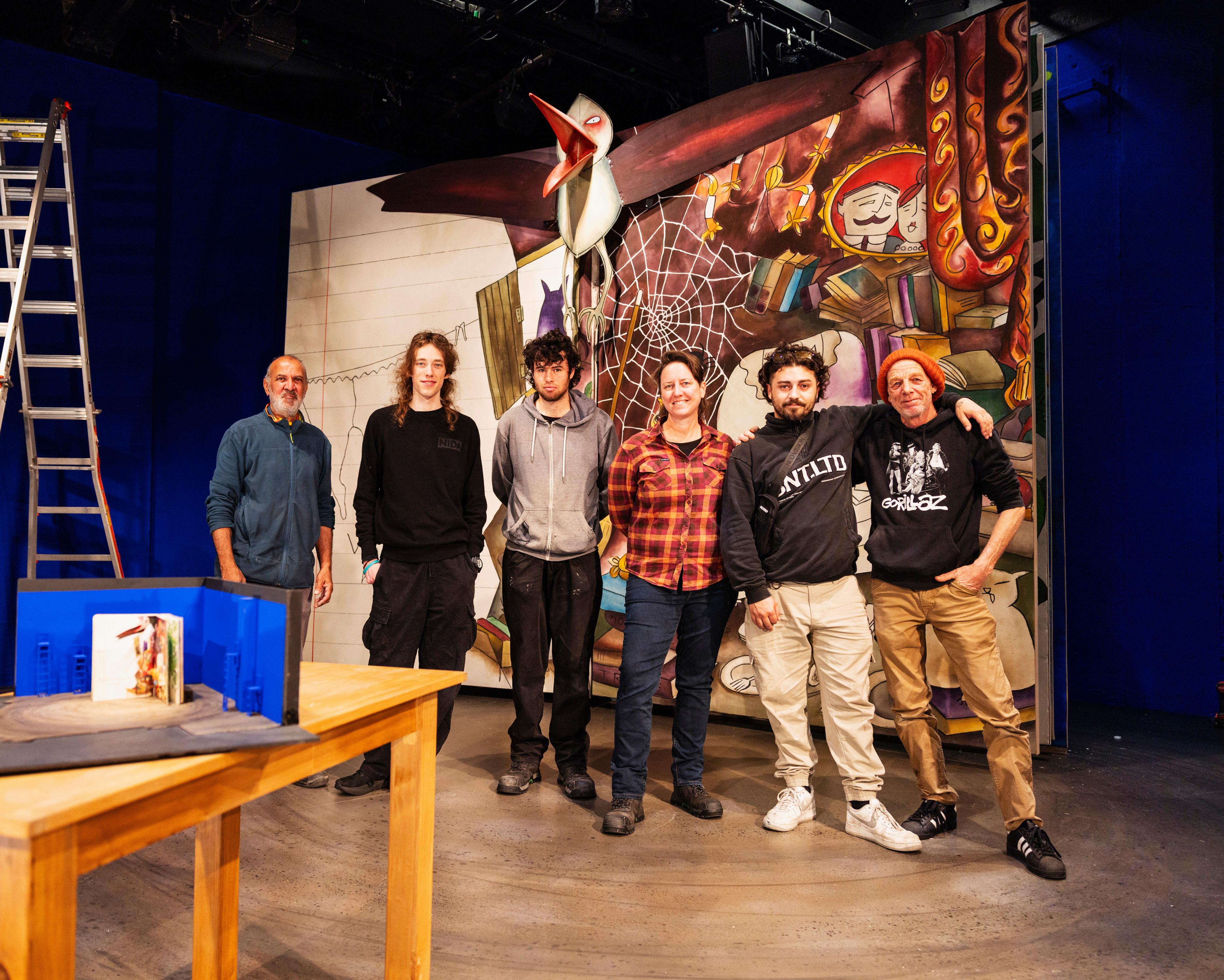 Fire destroyed Belvoir theatre’s precious ‘library of things’. Now it is rising from the ashes