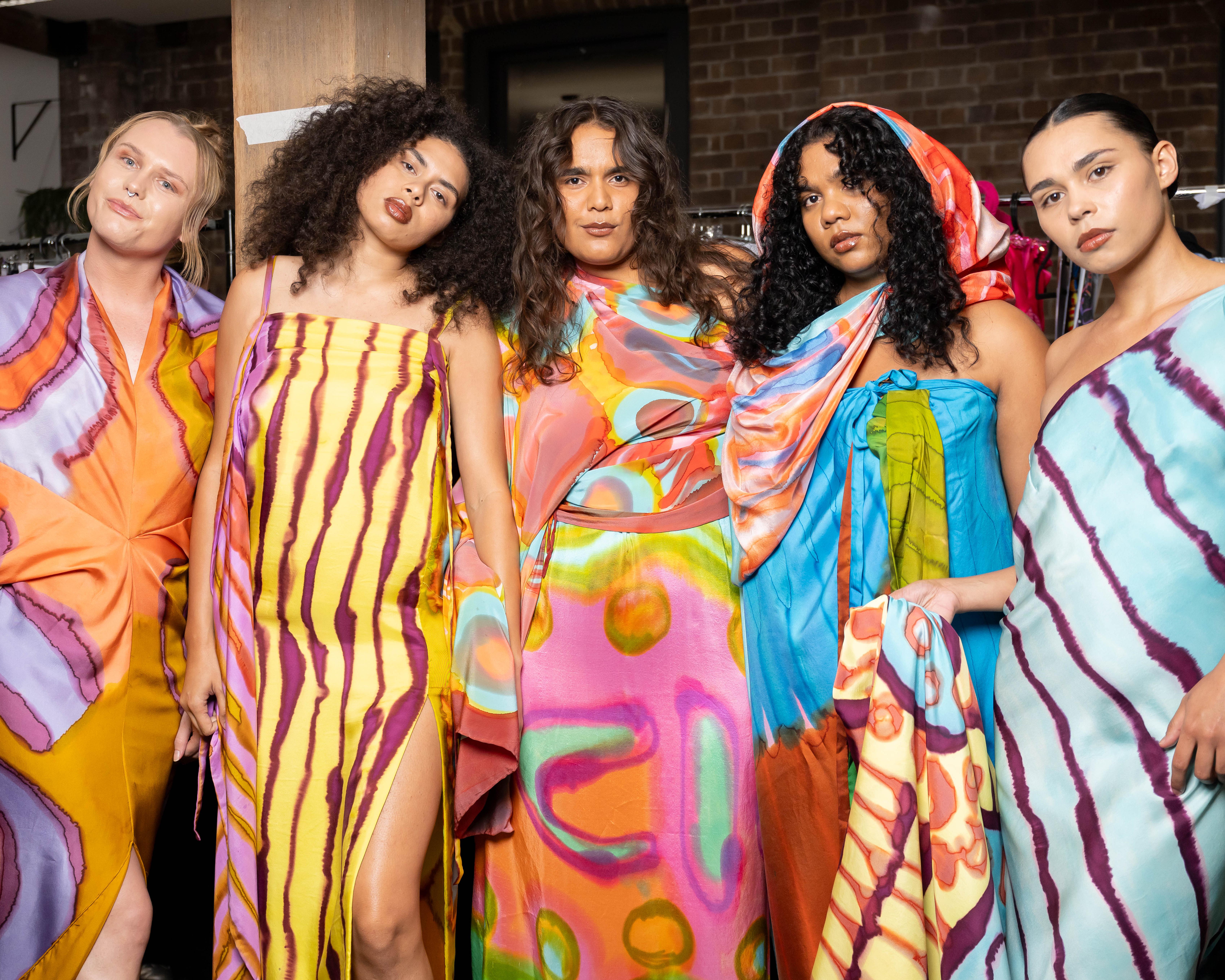 Indigenous designers hold independent runway ahead of Australian fashion week – in pictures