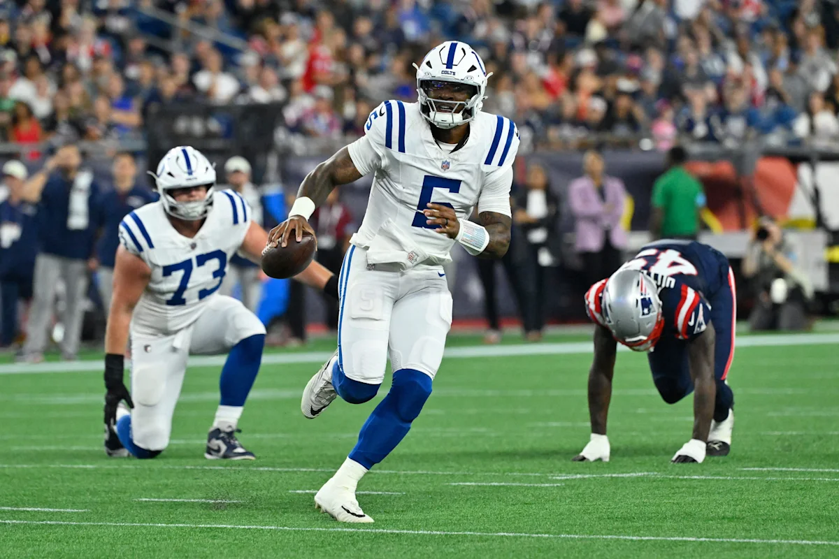 Former Gator Anthony Richardson shows flashes in 2026 preseason debut