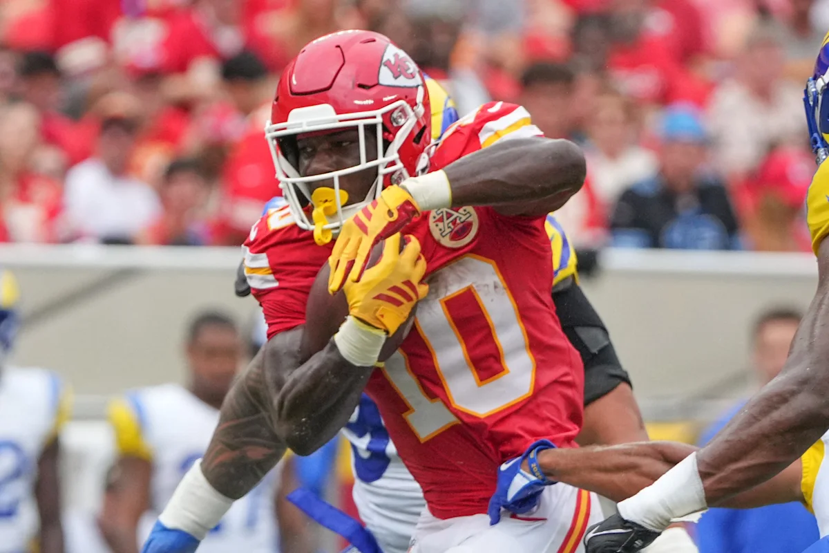 Former Nebraska running back makes debut for the Kansas City Chiefs