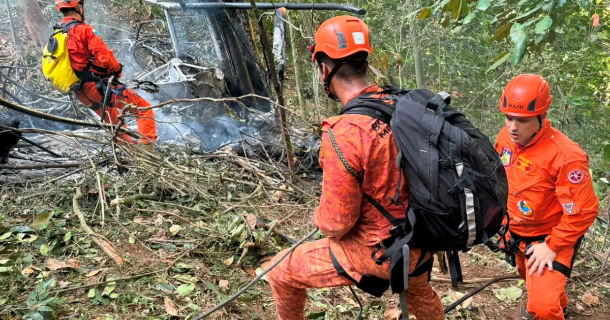 Four killed in helicopter crash in Brazil’s Rio de Janeiro