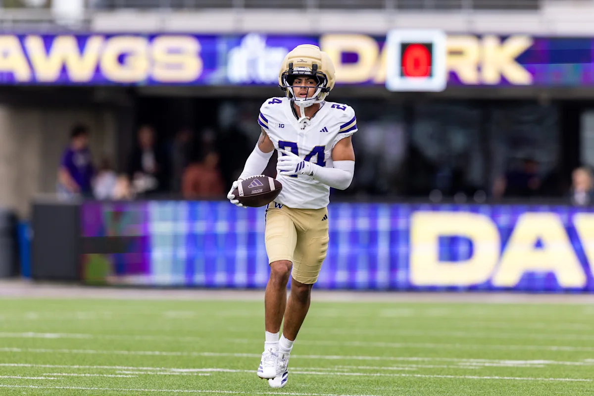 Freshman CB playing at an elite level for Washington football