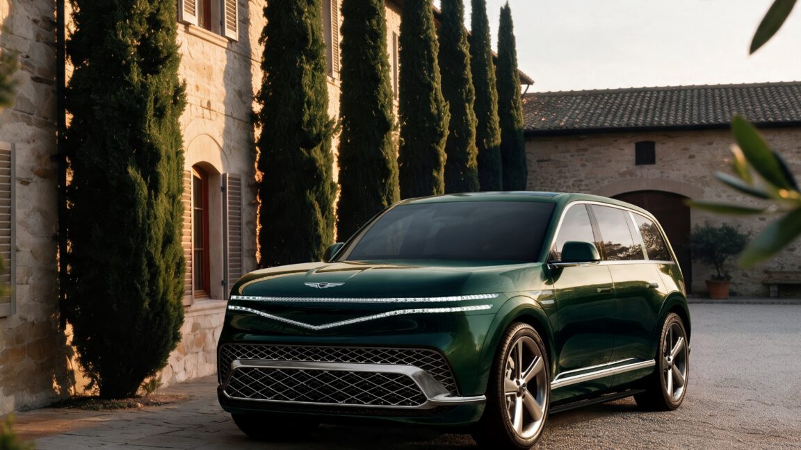 Genesis joins the giant electric SUV club with new GV90