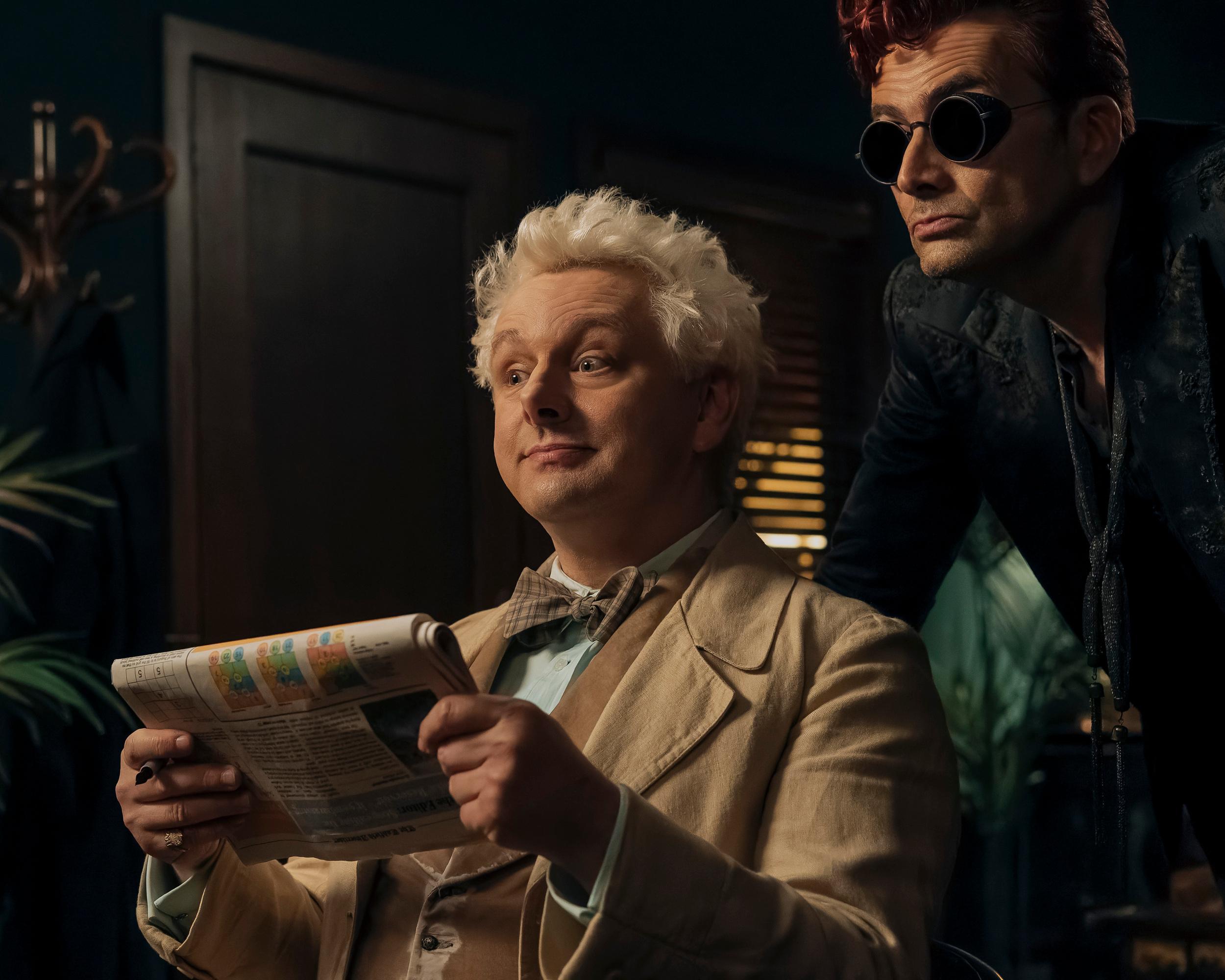 Good Omens finale review – a heavenly cast, but a script from flaming TV hell