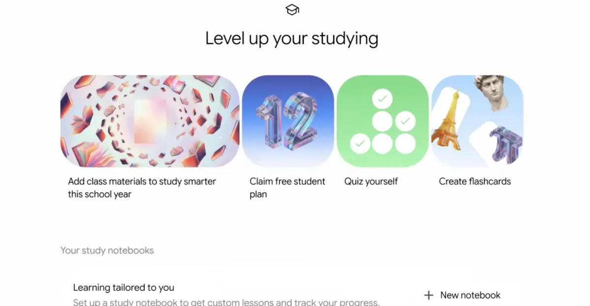 Google Gemini is getting a dedicated student hub