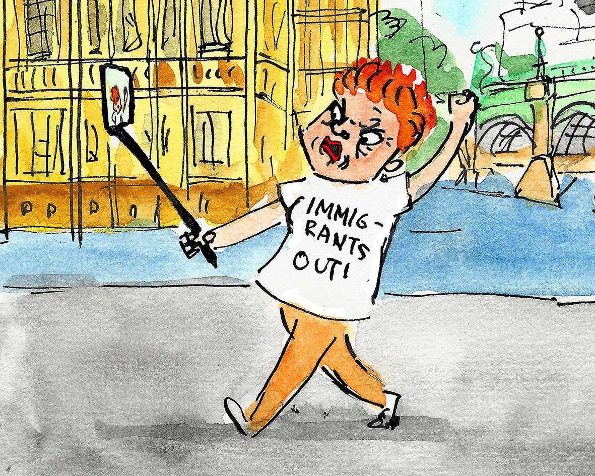 How is Pauline Hanson’s UK trip going down with the locals? | Fiona Katauskas