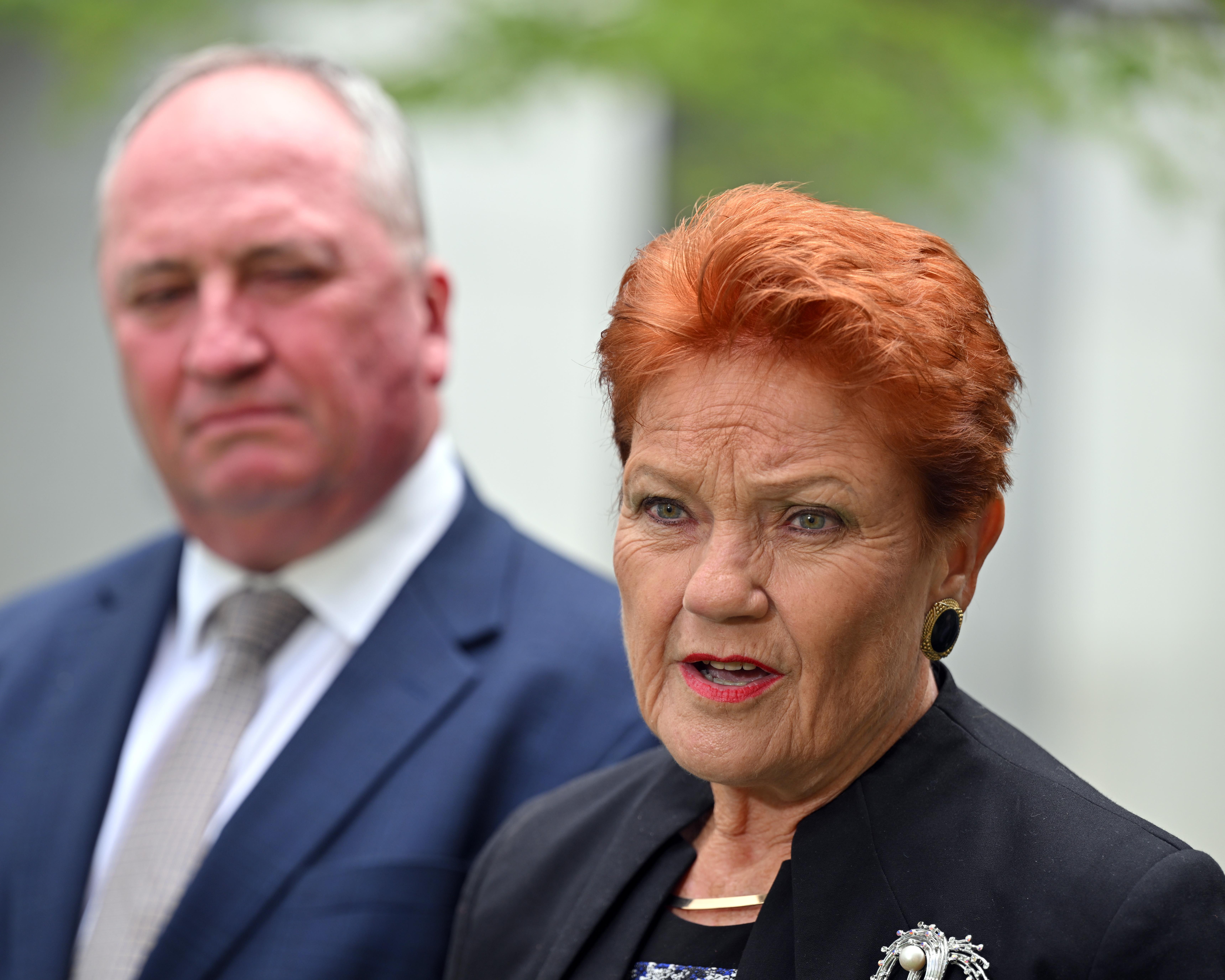 Pauline Hanson and Donald Trump both exploit voters’ fury. But her popularity is rising while his is at a low | Bruce Wolpe